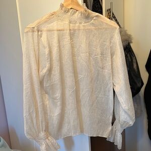 Elegant Cream Blouse